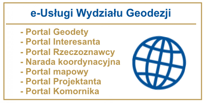 e-Usługi - Wydział Geodezji